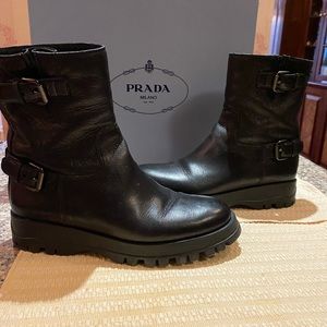 Prada boots, GORGEOUS!! Brand new, never worn. Authentic with box.